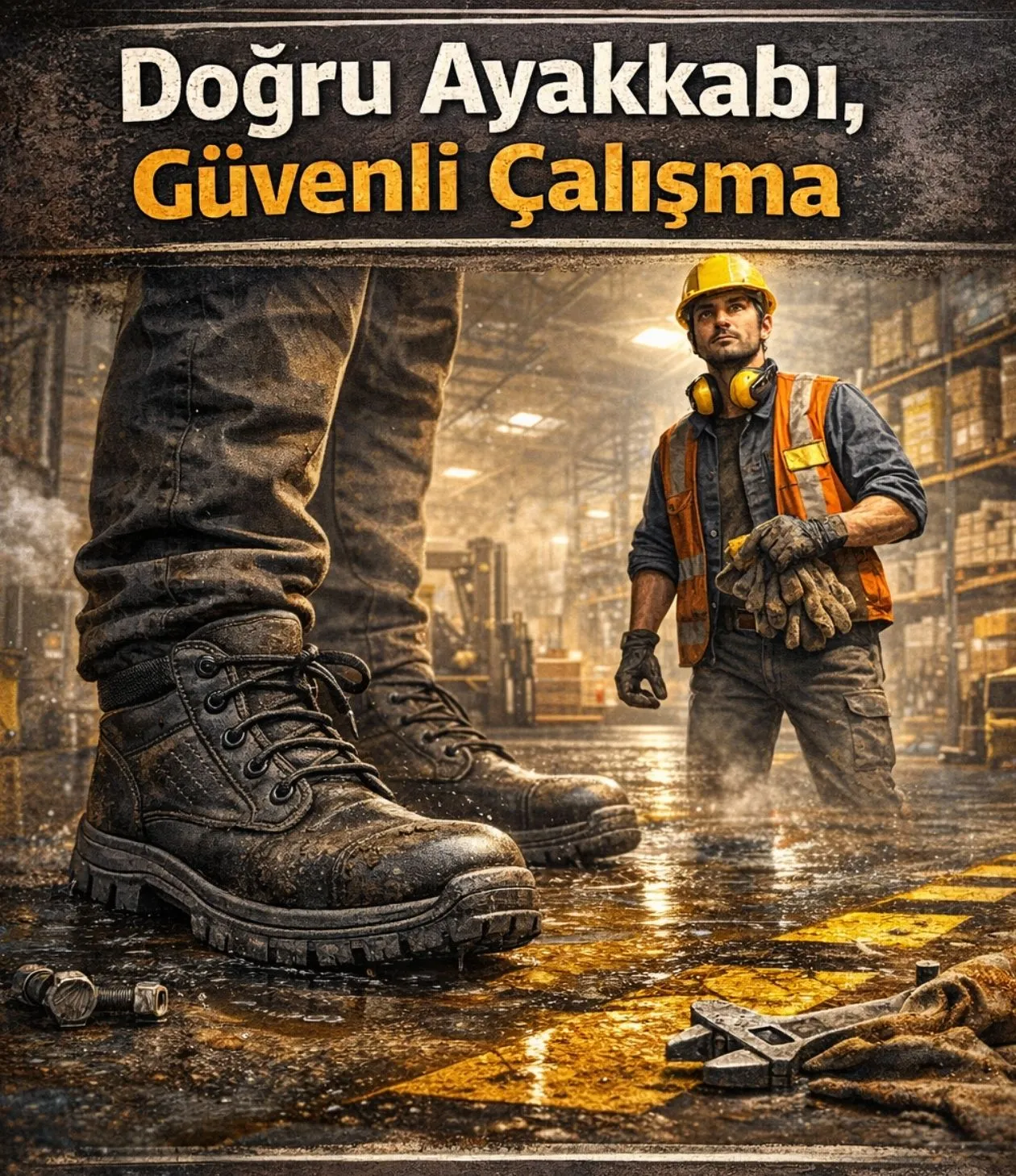 İş Ayakkabısı Seçimi: Güvenli Çalışmanın Sessiz Kahramanı